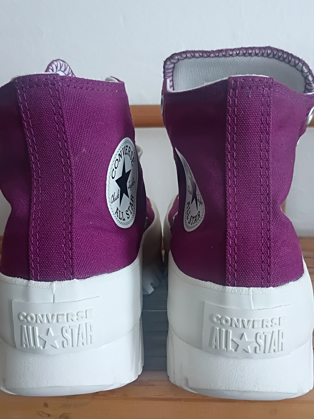 Converse Chuck Taylor All Star Platform Sneakers - Purple (2022) Discontinued - Picture 4 of 10